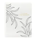 Ramona & Ruth Dad Wedding Day Botanical Card