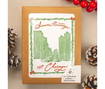 Chicago Holiday Card | Set of 6