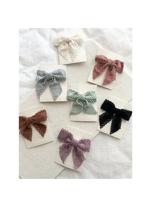 Charming Ribbon Hair Clips