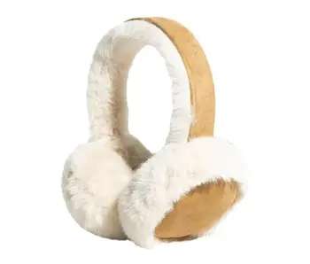Fuzzy Warm and Cozy Earmuffs - Brown