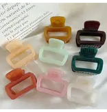 LoveLina Assorted Glossy Square Hair Claws - Cupo Glossy