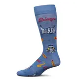 Infinity Classics International Best of Chicago; Bamboo Crew Socks; Denim 10-13 Infinity Classics International Best of Chicago; Bamboo Crew Socks; Denim 10-13