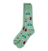 Infinity Classics International Tee Time; Bamboo Crew Socks; Moss 10-13