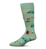 Infinity Classics International Tee Time; Bamboo Crew Socks; Moss 10-13