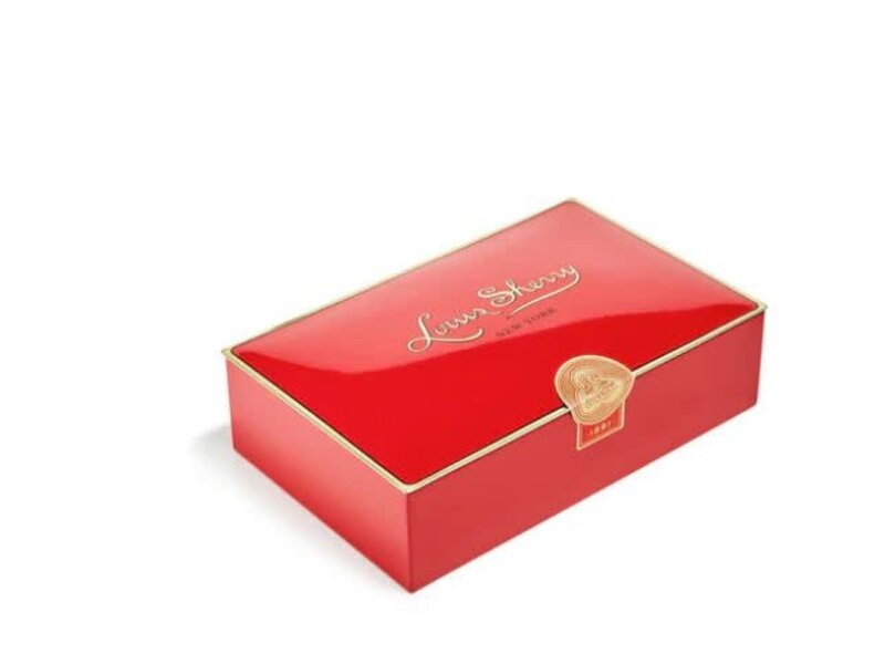 Louis Sherry Vreeland Red 12 PC Tin