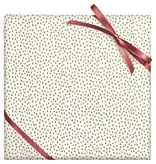 Paper Source Gold Foil Flurry Stone Wrapping Paper
