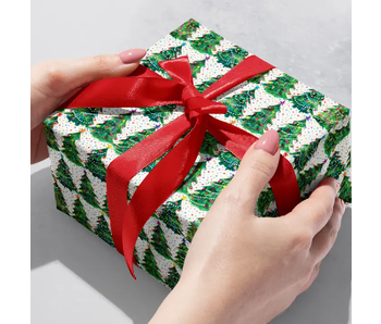 Christmas Trees Wrap - Jumbo