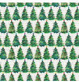 Jillson & Roberts Christmas Trees Wrap - Jumbo