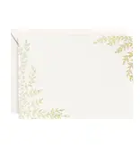 Paper Source Corner Leaves Stationery - Set of 10