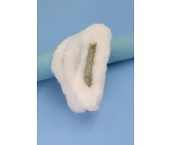 Luxurious Large Furry Hair Claw Clips - Off White