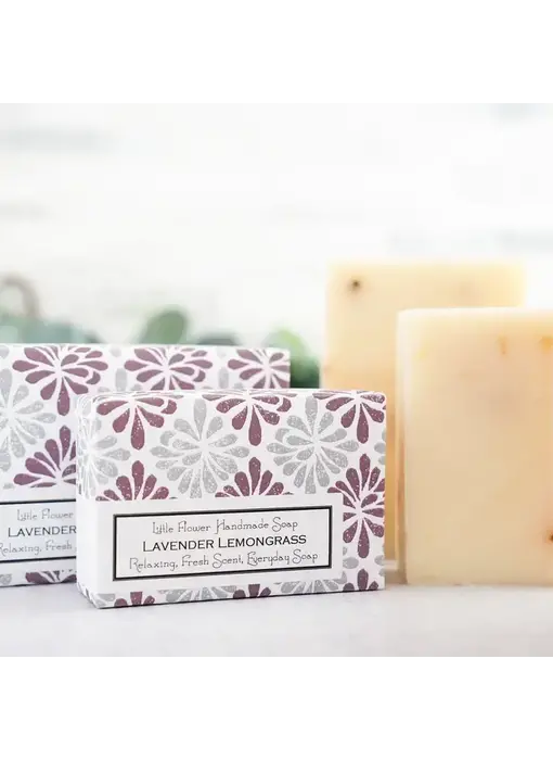 Lavender Lemongrass Handmade Soap 6 oz