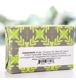 The Little Flower Soap Co Rosemary Lemon Mint Handmade Soap 6 oz