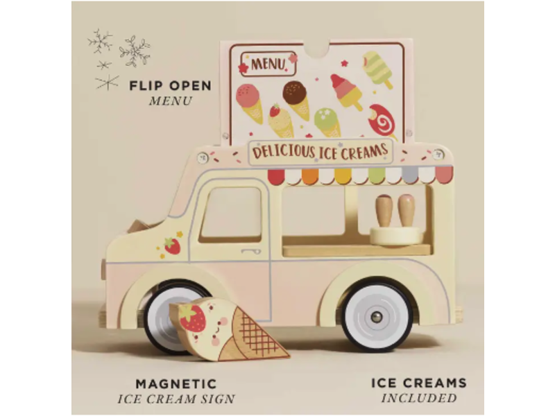 Le Toy Van Wooden Ice Cream Van