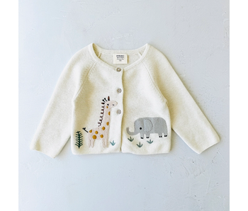 Animal Safari Cardigan (Organic)