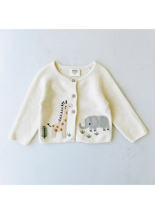 Animal Safari Cardigan (Organic)