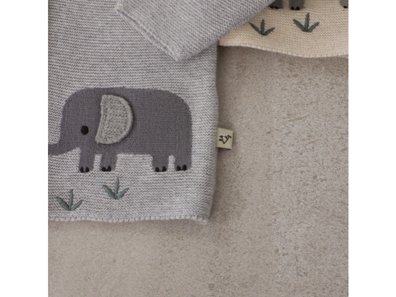 Viverano Organics Animal Safari Cardigan (Organic)