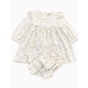 Stars Flare Baby Dress + Bloomer Set (Organic Jersey)
