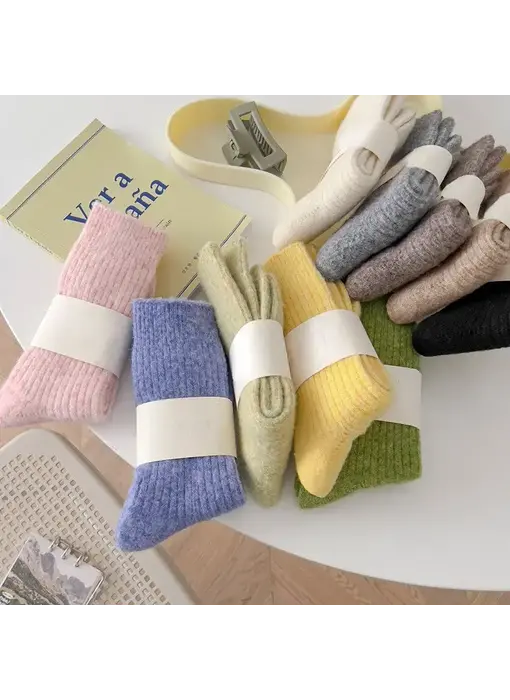 Warm Wool Blend Socks