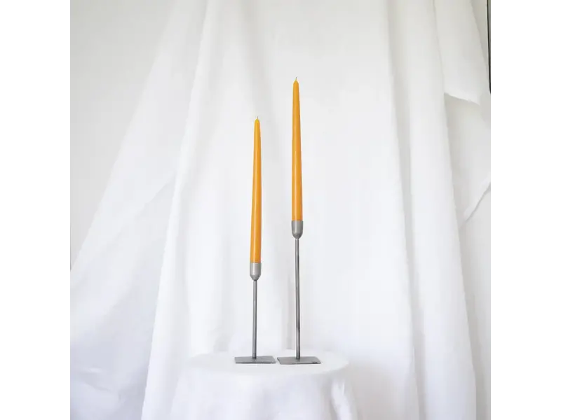 SOCCO Designs Taper Candles- Pair Harvest Gold