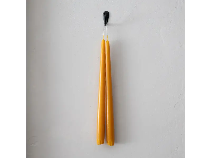 SOCCO Designs Taper Candles- Pair Harvest Gold