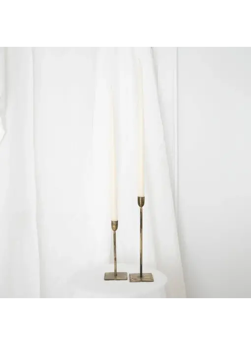 Taper Candles - Pair Ivory