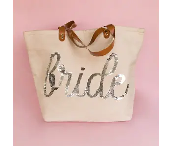 Oversized Bride Tote Bag