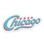 Transit Tees Chicago Vintage Script Sticker