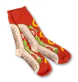 Transit Tees Chicago Style Hot Dog Socks - Large