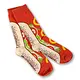 Chicago Style Hot Dog Socks - Large