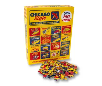 Chicago Style Eats 1000 Piece Puzzle