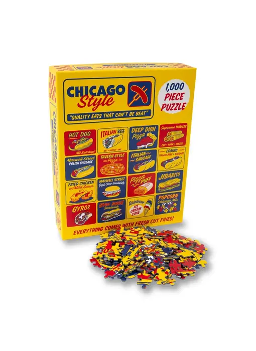 Chicago Style Eats 1000 Piece Puzzle