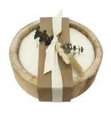 Andaluca Paulownia Circular Wood Candle