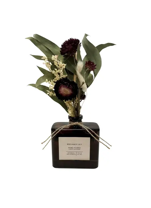 Bergamot Lily Bouquet Reed Bundle Fragrance Diffuser