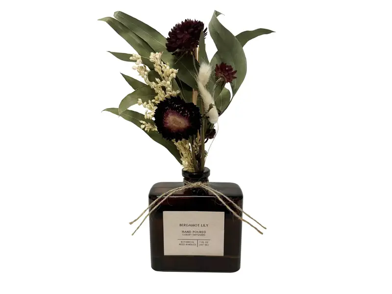 Andaluca Bergamot Lily Bouquet Reed Bundle Fragrance Diffuser