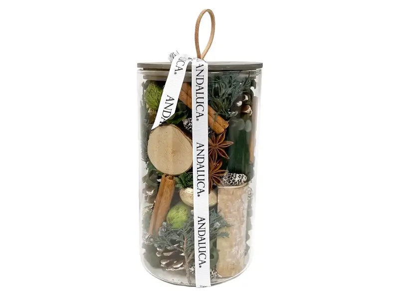 Andaluca Holiday Forest Potpourri Jar