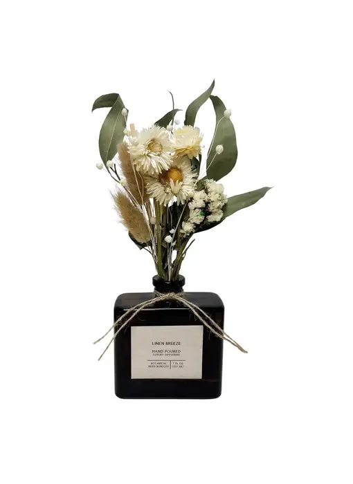 Linen Breeze Bouquet Reed Bundle Fragrance Diffuser