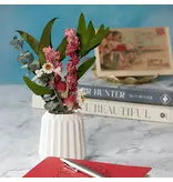 Andaluca Eucalyptus & Pink Larkspur Mini Bouquet