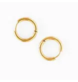 pip pop post Endless Hoop Earrings
