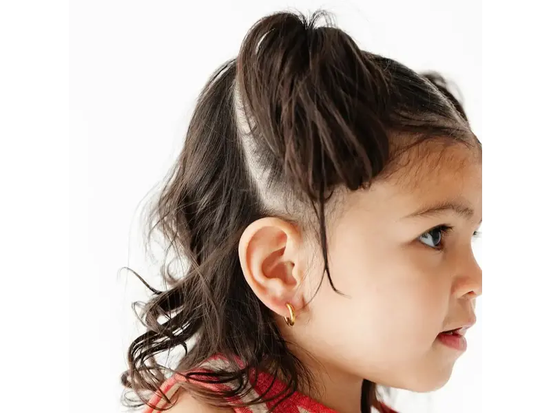 pip pop post Endless Hoop Earrings