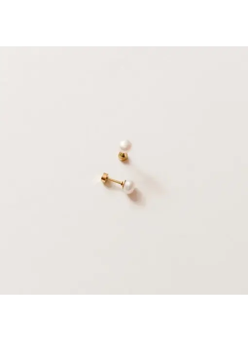 Pearl earrings