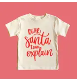 Benny & Ray Dear Santa I Can Explain Toddler and Youth Christmas Shirt