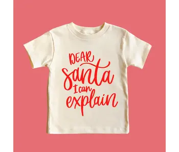 Dear Santa I Can Explain Toddler and Youth Christmas Shirt