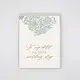 To My Child On Your Wedding Day Letterpress Card