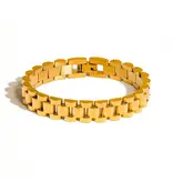 MAIQ Accessories Yannick 18K Gold Non-Tarnish Watchband Bracelet
