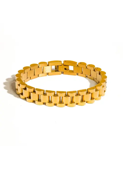 Yannick 18K Gold Non-Tarnish Watchband Bracelet