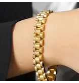 MAIQ Accessories Yannick 18K Gold Non-Tarnish Watchband Bracelet