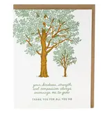 Smudge Ink Tree & Sapling Caregiver Card Smudge Ink Tree & Sapling Caregiver Card