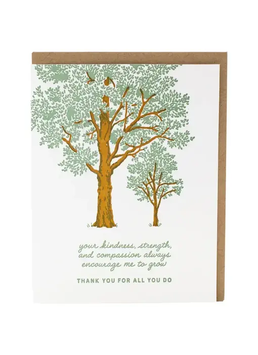 Tree & Sapling Caregiver Card