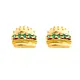 Snack Pack Stud Earrings - Hamburger
