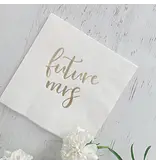 EnFete LLC Future Mrs. Bridal Shower Luncheon Napkins